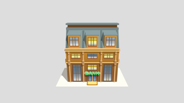 Bank 3D Model