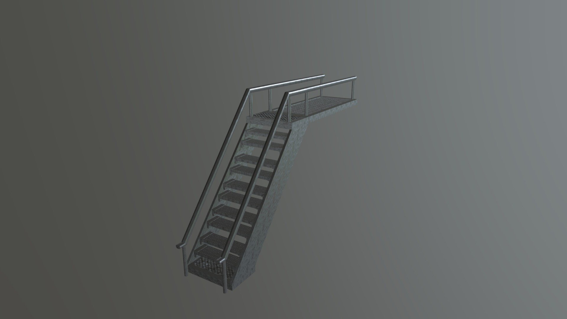 Stairs clean - Download Free 3D model by bcb1771 [f77f09b] - Sketchfab