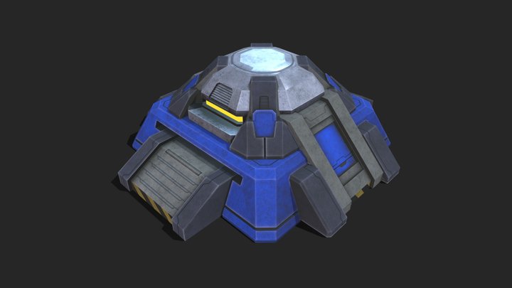 Bunker 3D Model