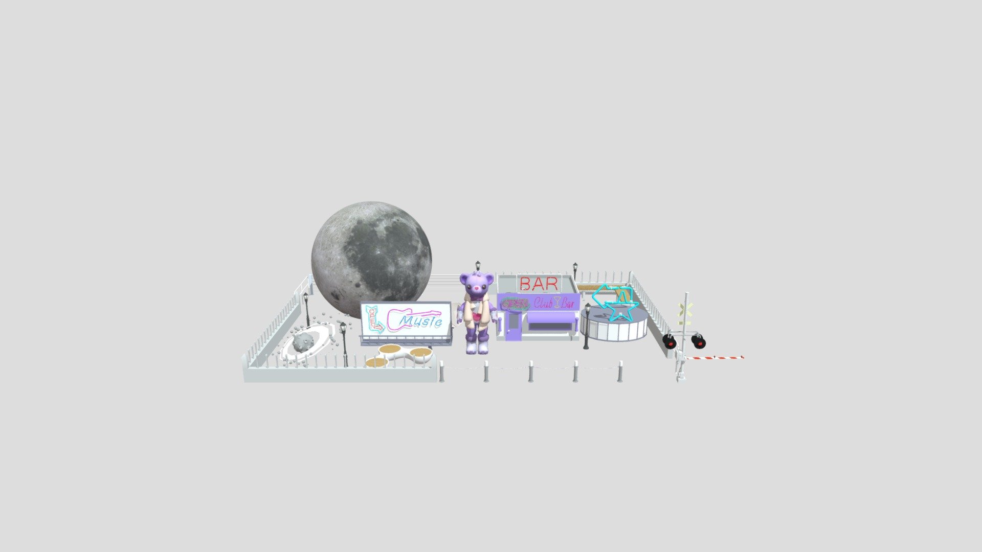 metaverse. dc assignment 12. - 3D model by austinrye [f77f9bc] - Sketchfab