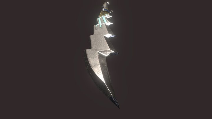 Javelin of lightning 3D Model