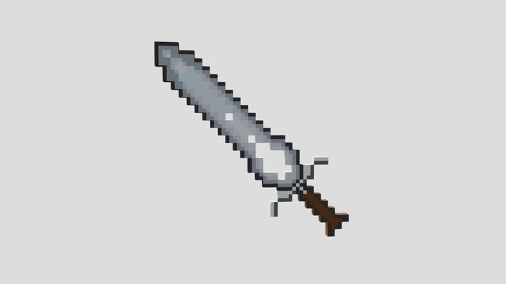 minecraft sword 3D Model