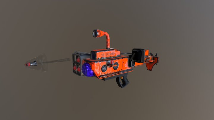 Sub Launcher 3D Model