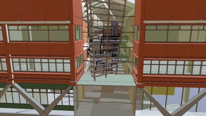 Detailed Model of the wind in Vivian Street 3D Model