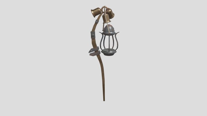 Standing Lantern 3D Model