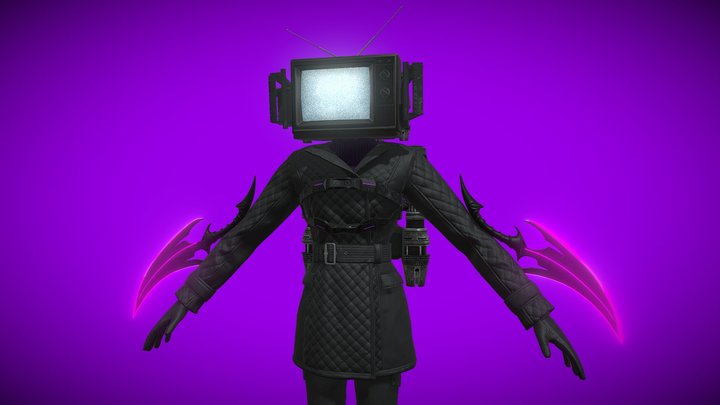 Tvwoman 3D models - Sketchfab