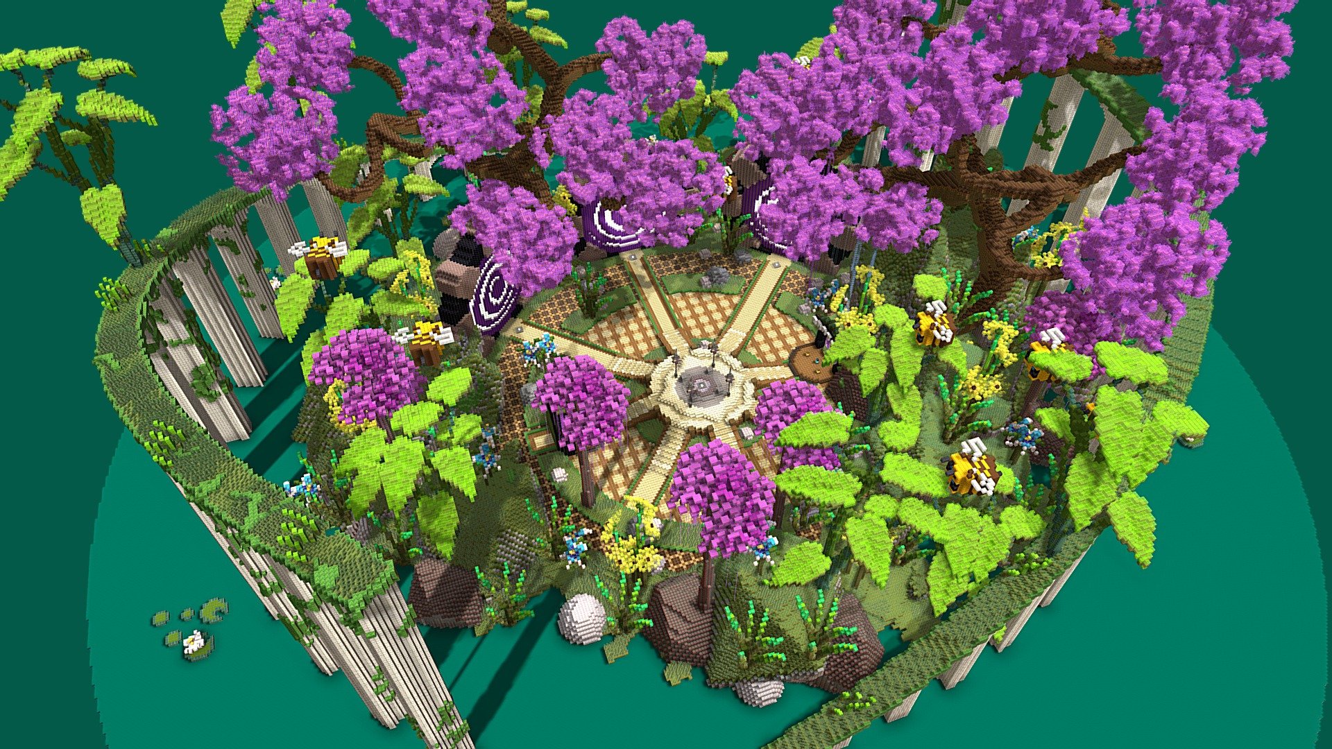 PixelMine | Magical Blossom Hub - 3D model by PixelMine [f78386c ...
