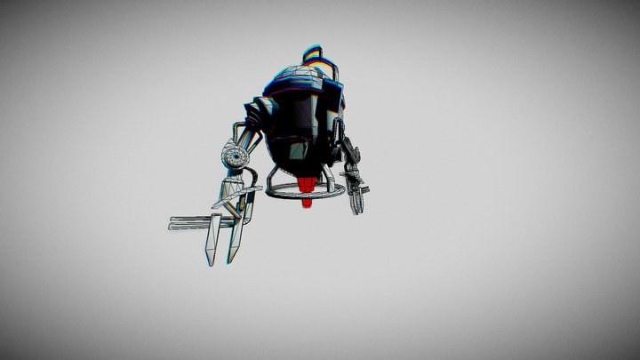 mech-drone (1) 3D Model