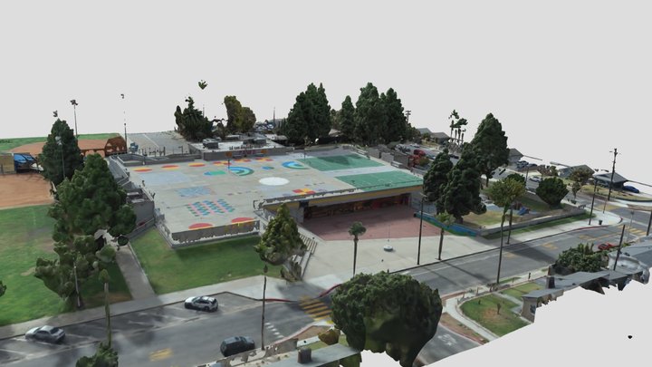 Freemont School 3D Model 3D Model
