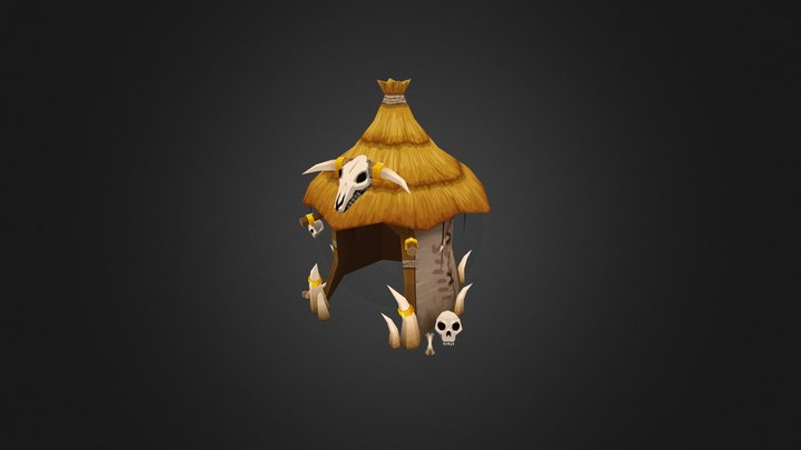 Siegecraft TD: Hut 3D Model
