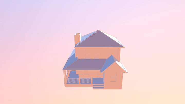 247 House 15 3ds 3D Model