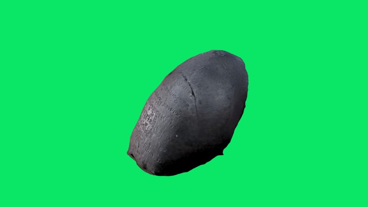 Prasasti Boom Baru 3D Model
