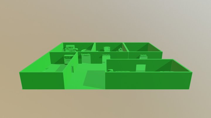 Mapa de Juego Liz Cárdenas B. 3D Model