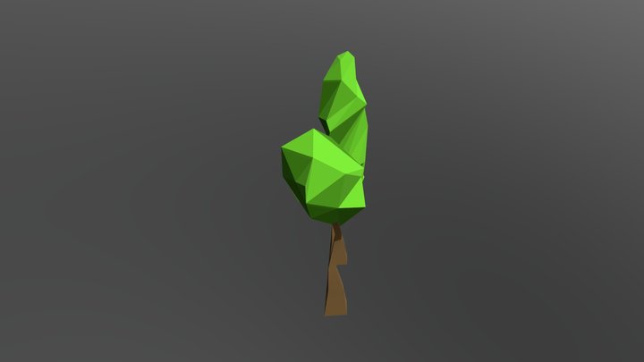 Low Tree 3D Model