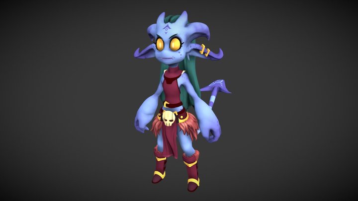 Eskah -- Sculpt 3D Model