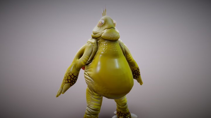 Ech'nn - Pixie Dust 3D Model