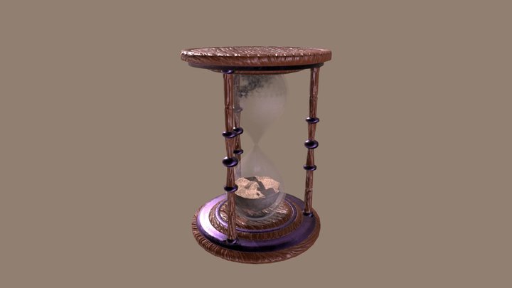 Hourglass 3D Model