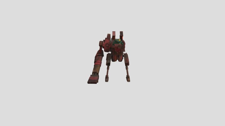 Mechafrog 3D Model