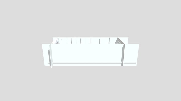 Sci-fi Hallway 3D Model
