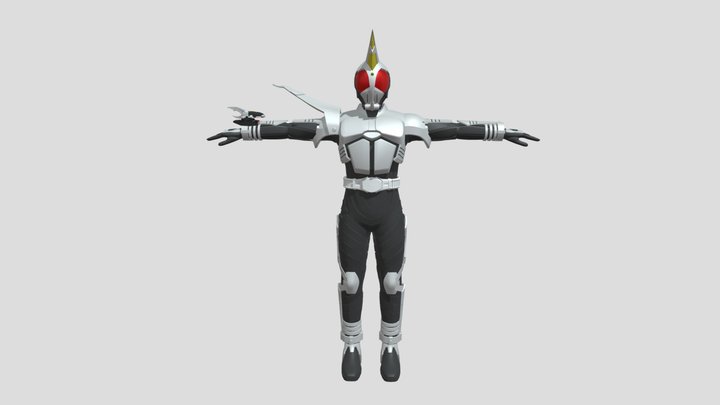Kamen Rider Hercus 3D Model