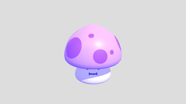 moon-shroom 3D Model