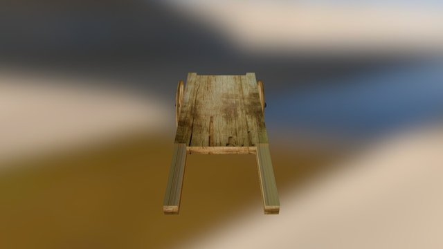 Woodcart 3D Model