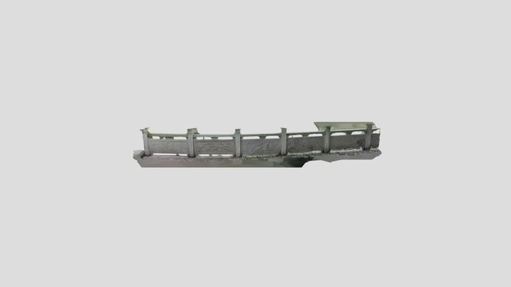 护栏 3D Model