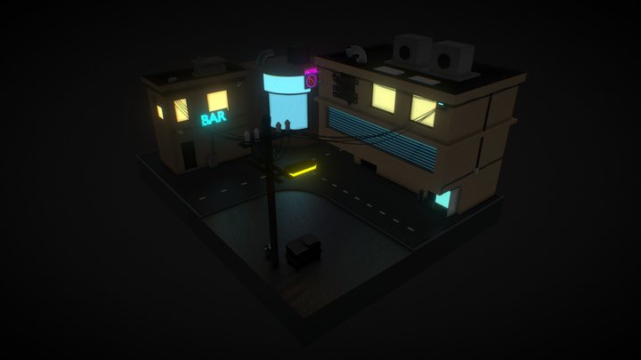локация 3D Model