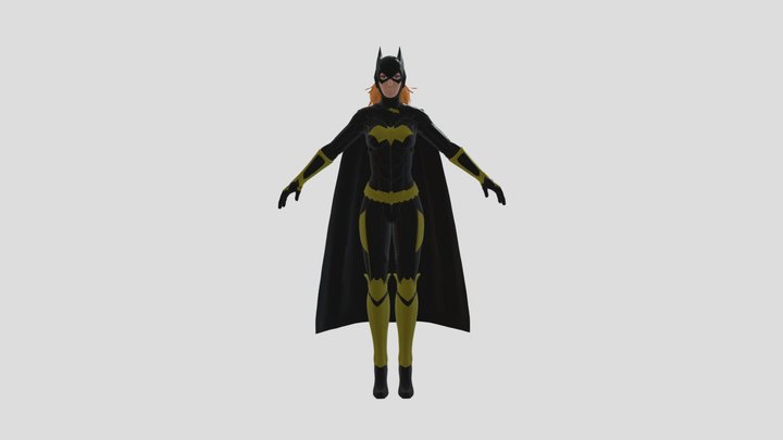 Bat-Girl 3D Model