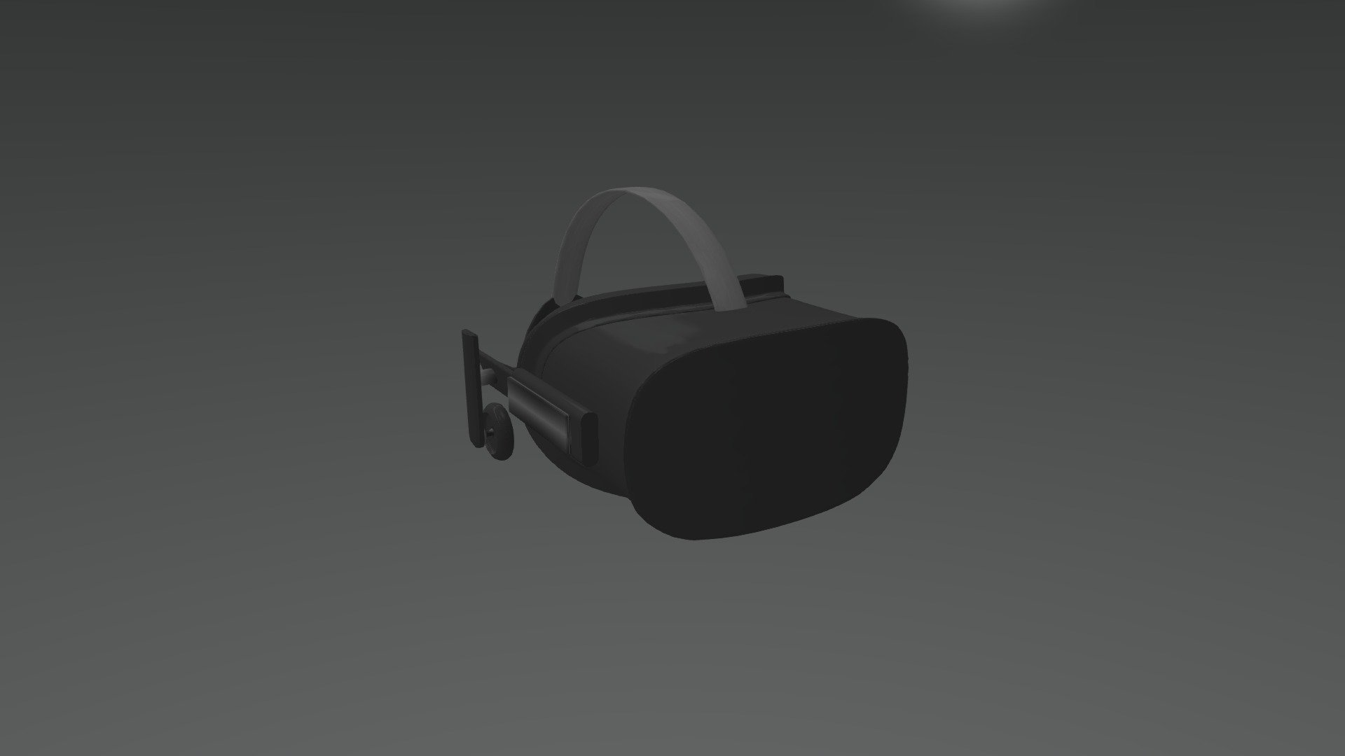 Oculus Rift Virtual Reality Headset Model