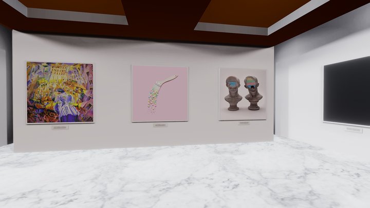 Instamuseum for @saatchi_gallery 3D Model
