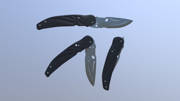 Skarpfuglen (Original Knife Concept) 3D Model