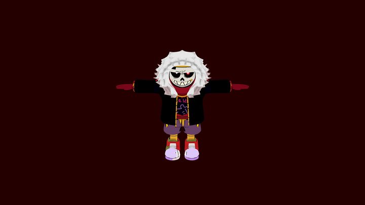 Underfell Sans Model 3D Model