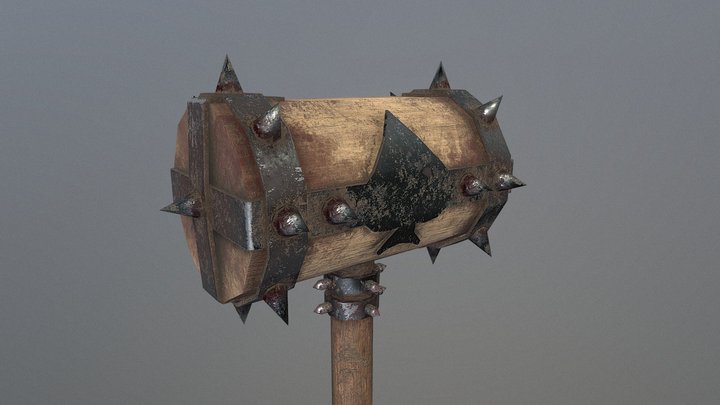 Ace War Mallet 3D Model