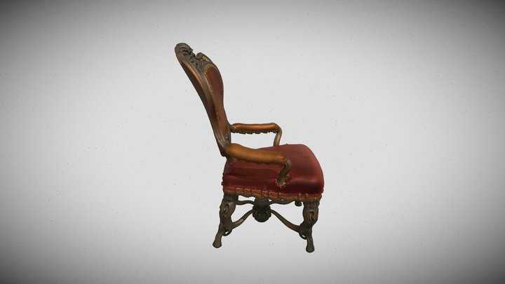 Leistler Chair low poly – Free 3D Model STL