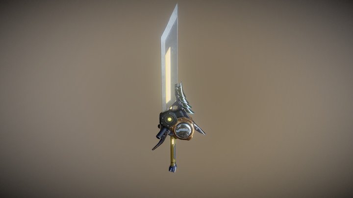 Buster Sword 3D Model