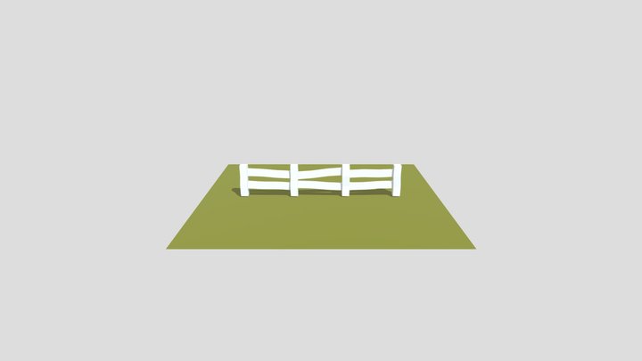 Fence 3D Model