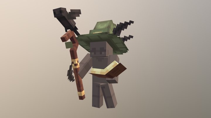 Wizard Updated 3D Model