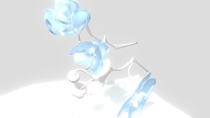 Fantastic orchid 3D Model