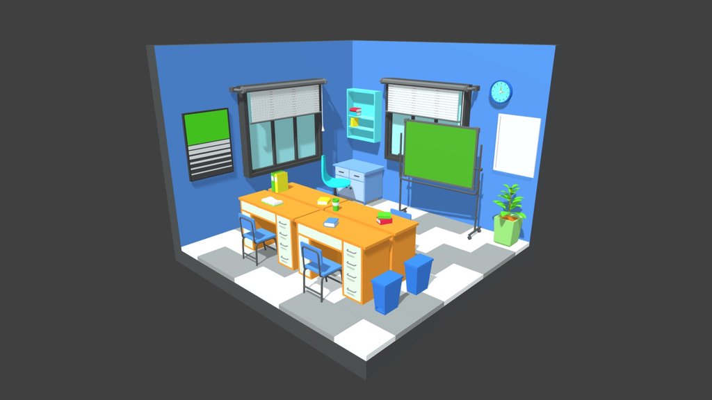 Cute Magic – Stylized Low Poly - Free