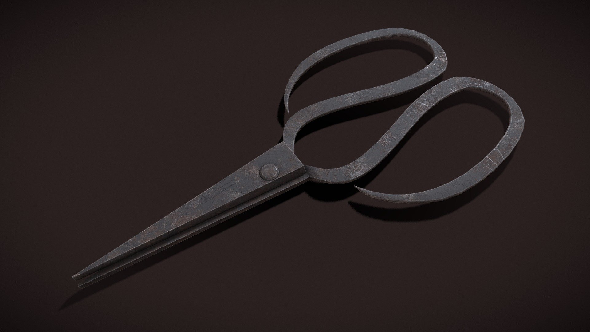 Medieval_Leather_Shears_FBX Buy Royalty Free 3D model by