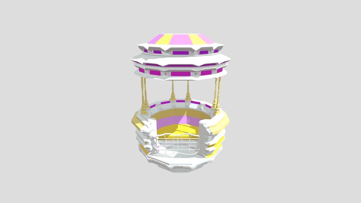 Cupcake Ride 3D Model
