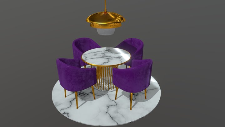 10 LPF COMEDOR 3D Model