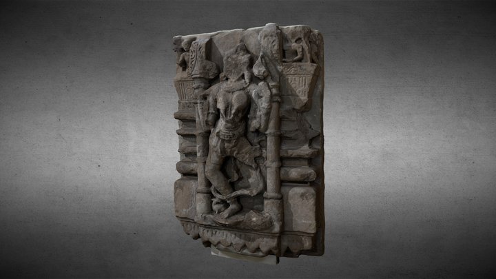 Relief with representation of woman