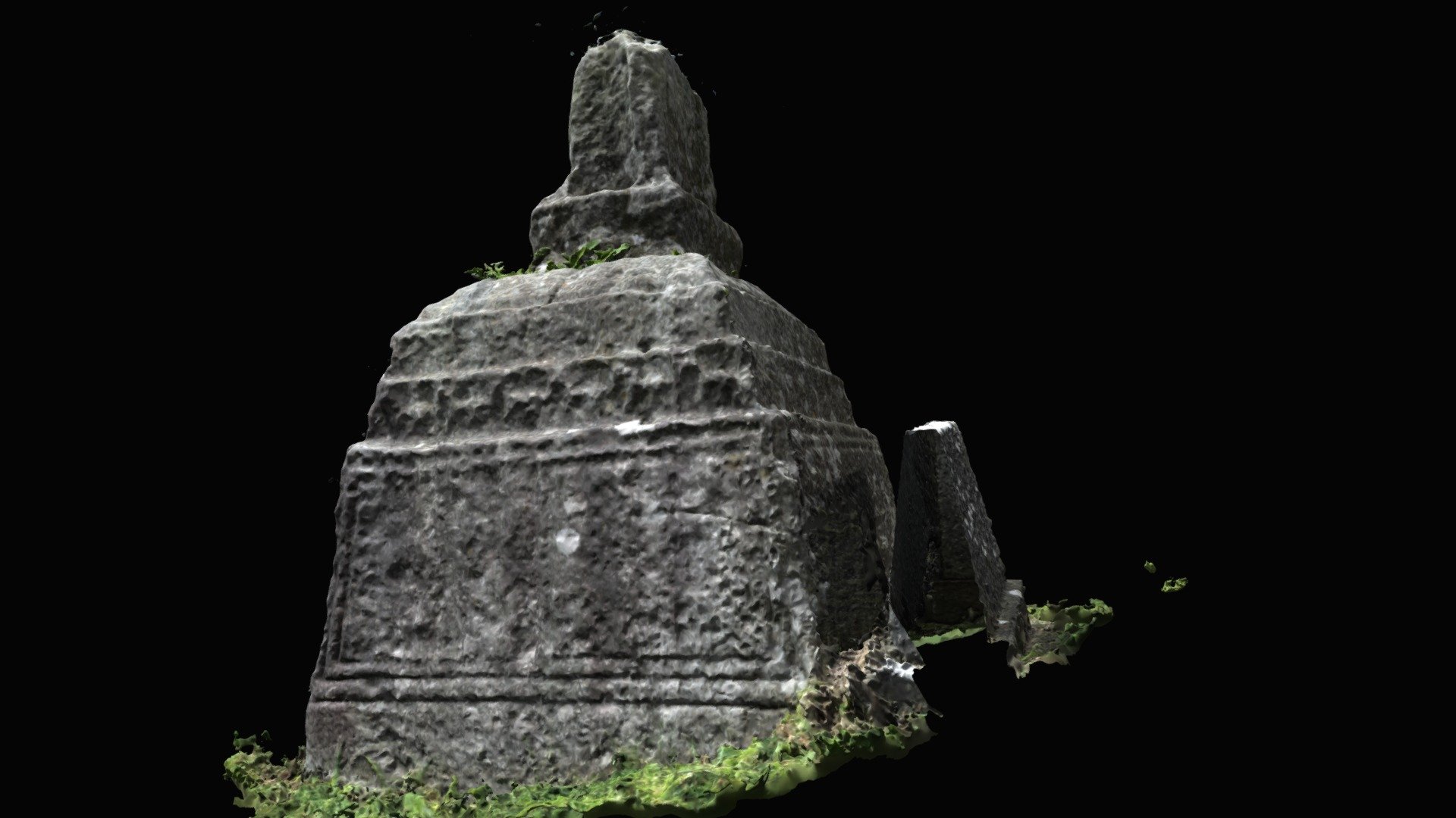 Lorrha High Cross (TN004-010010-) — Sketchfab embed 3D viewer