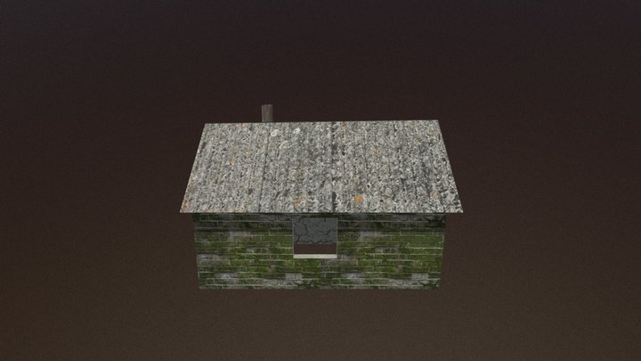Dilapidated house 3D Model