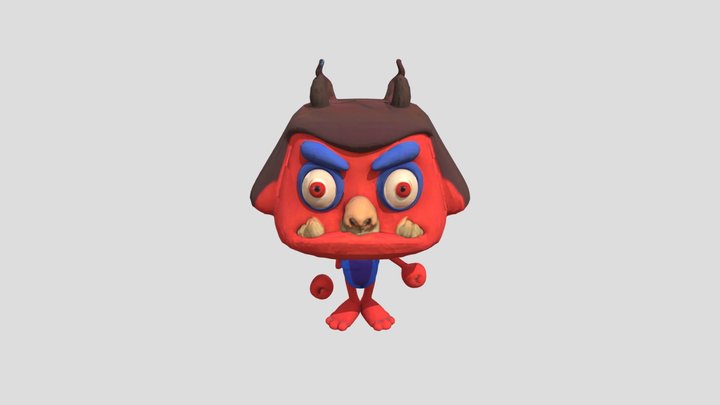 Ogre Turnaround Study 3D Model