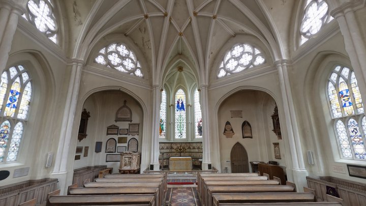 St Bartholomew-the-Less Interior 3D Model