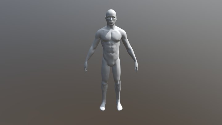 Homme Actuel 3D Model