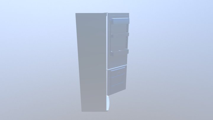 Fridge 130 000 3D Model